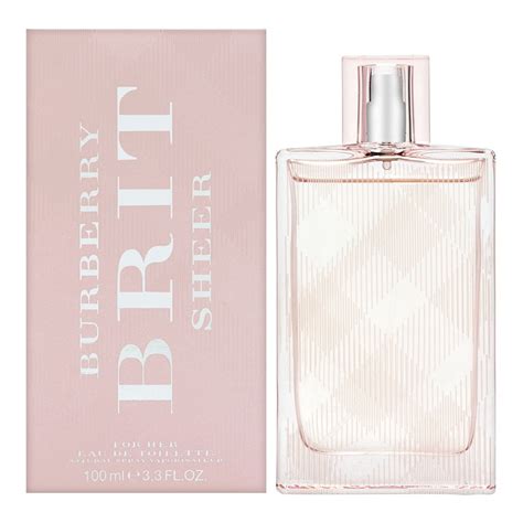 burberry brit eau de toilette sheer|Burberry Brit sheer walmart.